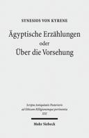 Agyptische Erzahlungen Oder Uber Die Vorsehung 3161522591 Book Cover