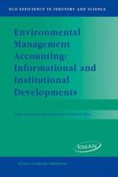 Environmental Management Accounting: Informational and Institutional Developments 1402005539 Book Cover