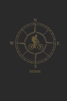 NOTEBOOK: Rad Notizbuch Mountain Bike Planner Cycle Notebook Cyclist Journal 6x9 liniert 1694231593 Book Cover