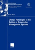 Change Paradigms in the Setting of Knowledge Management Systems: 3824407698 Book Cover