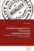 Qualitätsmanagement in Temporären Logistiknetzwerken 3639369874 Book Cover