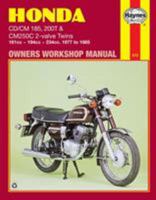 Haynes Honda CD/CM 185, 200T & CM250C 2-valve Twins Owners Workshop Manual: 181cc - 194 cc - 234 cc. 1977 to 1985 (Owners Workshop Manual) 1850103593 Book Cover