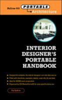 Interior Design Portable Handbook: First-Step Rules of Thumb for Interior Architecutre 0071439269 Book Cover