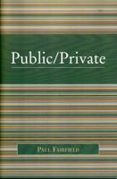 Public/Private 0742549585 Book Cover