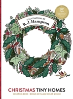 Christmas Tiny Homes Coloring Book 1922472212 Book Cover