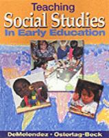 Teaching Social Studies in Early Education (Early Childhood Education) 0766802884 Book Cover