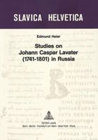 Studies on Johann Caspar Lavater (1741-1801) in Russia 3261043547 Book Cover