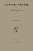 Kurzwellentherapie 3211800190 Book Cover
