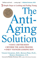 The Anti-aging Solution 5 Simple Steps to Looking and Feeling Young 0471705381 Book Cover