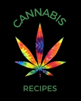 Cannabis Recipes: Recipe Book to Write In Your Culinary Weed Recipes 1688563342 Book Cover