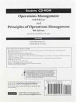 Student CD for Operations Management 0133401561 Book Cover