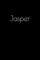 Jasper: Notebook / Journal / Diary - 6 x 9 inches (15,24 x 22,86 cm), 150 pages. Personalized for Jasper. 169389078X Book Cover