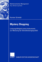 Mystery Shopping: Leistungsfähigkeit eines Instruments zur Messung der Dienstleistungsqualität 3835009184 Book Cover