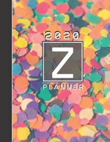 Personalised 2020 Diary Week To View Planner: Letter Z 2020 Planner For Life, Love And Happiness Organiser And Planner For The Year Ahead, School, Business, Office, Work, University 1671225368 Book Cover