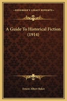 A Guide to Historical Fiction 1017420920 Book Cover