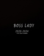 2020-2024 Five Year Planner: 2020-2024 Monthly Planner 8.5 x11 60 Months Calendar Featuring 2020-2024 Calendar Weekly Planner Monthly Schedule ... Schedule Organizer Notebook Journal For All) 1693032805 Book Cover