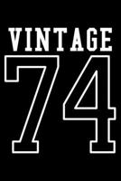 Vintage: Dot Grid Journal, Diary, Notebook, 6x9 inches with 120 Pages. 1708181814 Book Cover