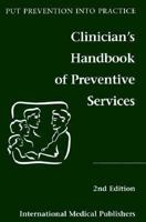 Clinician's Handbook of Preventive Services 1883205328 Book Cover
