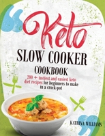 Keto Slow Cooker Cookbook: 200 + Tastiest and Easiest Keto Diet Recipes for Beginners to Make in a Crock-Pot B08QBRJJGP Book Cover