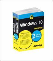 Windows 10 & Office 365 for Dummies, Book + Video Bundle 1119386292 Book Cover