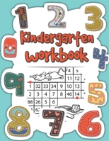 Kindergarten Workbook: Big Math Workbook for Kindergarteners with Problem Solving Activities and Pictures to Color B086PVQQGB Book Cover