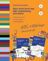 Mein Kind lernt das ABC selbständig schreiben: ABC und Wörter schreiben Schreibschrift - Doppelausgabe 172561474X Book Cover