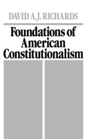 Foundations of American Constitutionalism 0195059395 Book Cover