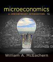 Microeconomics: A Contemporary Introduction (with InfoTrac®) 1305505530 Book Cover