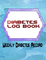 Daily Diabetes Log: Daily Year Diabetes Log Book & Blood Sugar Glucose Tracker - Mini - Blue # Shit Size 8.5 X 11 Large 110 Page Very Fast Prints Best Diabetic Patient Gifts. 1676160426 Book Cover