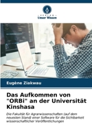 Das Aufkommen von "ORBi" an der Universität Kinshasa (German Edition) 620665012X Book Cover