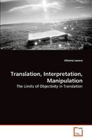 Translation, Interpretation, Manipulation 3639084519 Book Cover