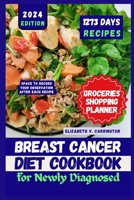 Breast Cancer Diet Cookbook for Newly Diagnosed: Essential Expert-Researched Delicious and Nutritious Recipes for Managing Mammary Cancer B0CTGRFBBD Book Cover