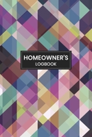 Homeowner's Logbook: Log Book for Keeping Track of All Maintenance and Repairs of Your Home's Systems and Appliances - Record Upgrades and Home ... Pattern Cover (Home Maintenance Log Books) 1689374756 Book Cover