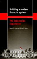 Building a Modern Financial System: The Indonesian Experience 0521650887 Book Cover