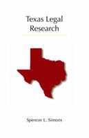 Texas Legal Research 1611631955 Book Cover