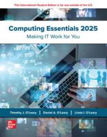 Computing Essentials 2025: 2024 Release ISE 1266816879 Book Cover