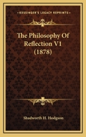 The Philosophy Of Reflection V1 1164044680 Book Cover