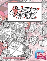 Valentines day coloring book love coloring books for adults: Intricate coloring books for adults relaxation B08SGZ7QTC Book Cover