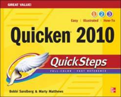 Quicken 2010 QuickSteps 0071633367 Book Cover