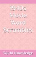 1940s Movie Word Scrambles 1718032080 Book Cover