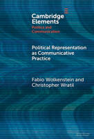 Political Representation as Communicative Practice 1009565389 Book Cover