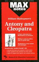 Antony and Cleopatra (MAXNotes Literature Guides) (MAXnotes) 0878910026 Book Cover