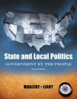 State and Local Politics: Government by the People 0138435405 Book Cover