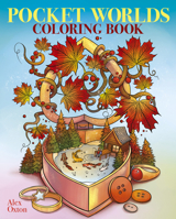 Pocket Worlds Coloring Book 1398857793 Book Cover