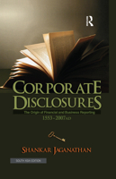 Corporate Disclosures: The Origin of Financial and Business Reporting 1553 - 2007 Ad 0415544262 Book Cover