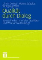 Qualitat Durch Dialog: Bausteine Kommunaler Qualitats- Und Wirksamkeitsdialoge 3531153366 Book Cover