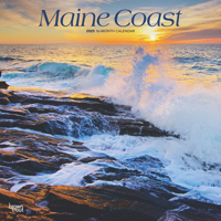 Maine Coast 2025 12 X 24 Inch Monthly Square Wall Calendar Plastic-Free 1975475151 Book Cover