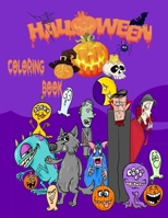 Halloween Coloring Book: Halloween zombie coloring book for Adults and Kids Stress Relieve and Relaxation, Halloween Fantasy Creatures, ... Adults, ... Halloween coloring Page Inside (8.5 x 11") B08JDTR5BH Book Cover
