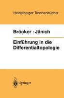 Einführung in die Differentialtopologie. (Heidelberger Taschenbücher) B00H85IWUA Book Cover