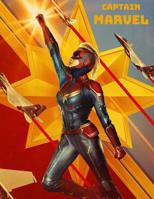 Captain Marvel: Blank Lined Superhero Gift Journal for Comics & Adventure Fans 1080103090 Book Cover